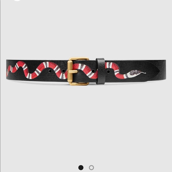 Authentic GUCCI BELT fits sz 31-36 - Picture 7 of 8